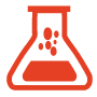 fodsafty A red icon of a laboratory flask containing liquid and bubbles stands out, emphasizing precision—because confidence matters in every experiment. - Matrix Sciences